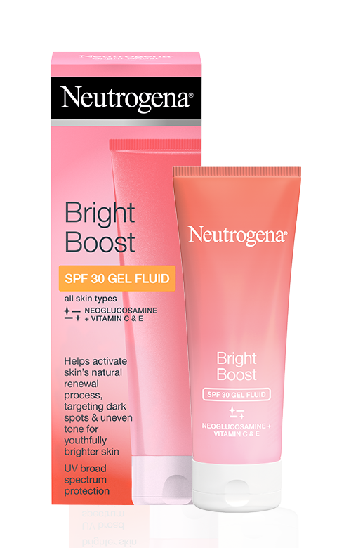 Neutrogena® Bright Boost SPF 30 Gel Fluid