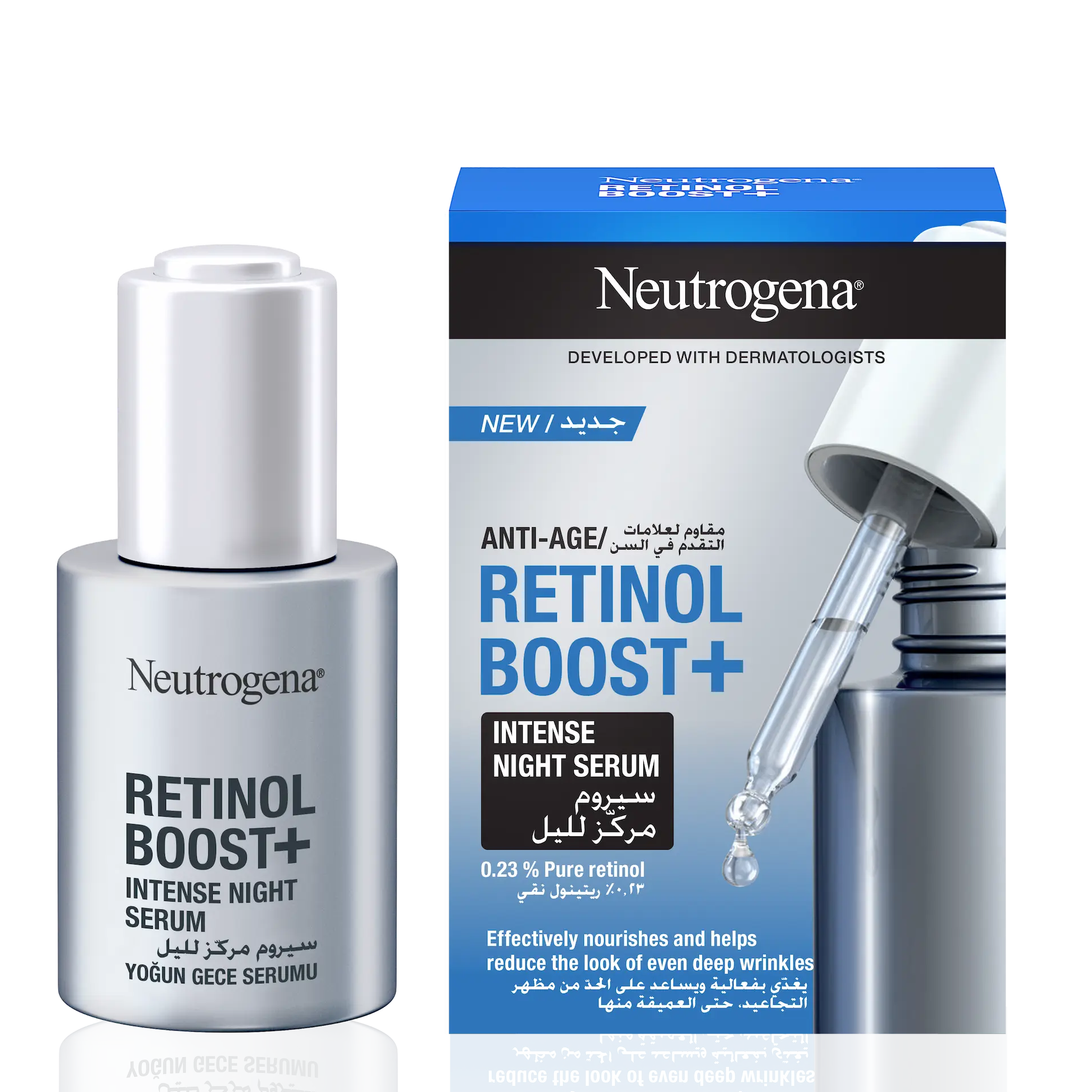 Neutrogena® Retinol Boost+ Intense Night Serum